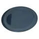 Carlisle 4350035 Dinner Plate, 10-1/5" Dia, Rim & Foot, Melamine, Café Blue, BPA‑Free, NSF 1 image