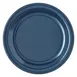 Carlisle 4350335 - Dallas Ware Salad Plate, 7-1/5" Diameter, Rim, Melamine, Blue, NSF, Stackable 2 image