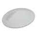 Carlisle 4380102 - Epicure® 10" Round Coupe Plate, White Melamine, Dishwasher Safe, BPA‑Free 1 image