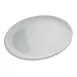 Carlisle 4380302 Epicure® Dinner Plate, 8" Coupe, White Melamine, BPA‑Free, NSF Certified 1 image