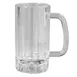 Carlisle 4396507 Lexington™ Mug, 16 Oz Clear Polycarbonate, Recessed Drain, Dishwasher Safe 2 image