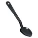 Carlisle 441003 Solid Serving Spoon, 11"L, Plastic, Black, Dishwasher Safe 2 image