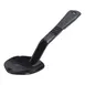 Carlisle 441503 Solid Serving Spoon, 11" Long, Polysulfone, Black, NSF Approved 1 image