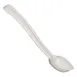 Carlisle 446002 Salad Bar Spoon, 9"L, 1/2 oz, White, Plastic, NSF, Made in USA 2 image