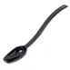 Carlisle 447003 Salad Bar Spoon, 10"L, 3/4oz, Black Plastic, NSF, Made in USA 1 image