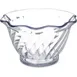 Carlisle 453207 Tulip Dessert Dish, 5 Oz 3-3/4" Diameter Polycarbonate, NSF Certified, Safe 1 image