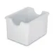 Carlisle 455002 Sugar Packet Caddy, 3-3/7" x 2-5/8" x 2-1/8" Holds 20, Dishwasher Safe, Made in USA 1 image