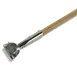 Carlisle 4585000 Dust Mop Handle, 60" Long, 15/16" Dia, Wood, Clip‑On Connector, Standard Color - 1/Each 1 image