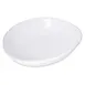 Carlisle 5300302 - Stadia Pasta Plate, 8.5" Oblong Melamine, White, Break‑Resistant, 212°F 1 image