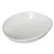 Carlisle 5300380 - Stadia Pasta Plate, 8.5" Oblong Melamine, Greige, Dishwasher Safe, 212°F 1 image