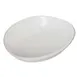 Carlisle 5300480 - Stadia® Pasta Plate, 9.5" Oblong Melamine, Gray, Dishwasher Safe, 212°F 1 image