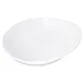 Carlisle 5300502 - Stadia Pasta Plate, 11.5" Oblong Deep Melamine, White, Up to 212°F 1 image