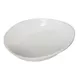 Carlisle 5300580 Stadia® Pasta Plate, 11.5" Oblong Melamine, Gray, Dishwasher Safe, 212°F - 1/Case 1 image