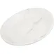 Carlisle 5310137 Plate, 15 oz 10" Oblong Coupe, Melamine White Marble Matte Finish, NSF Certified 2 image