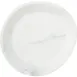 Carlisle 5310137 Plate, 15 oz 10" Oblong Coupe, Melamine White Marble Matte Finish, NSF Certified 1 image
