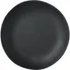 Carlisle 5310638 Ridge Salad Plate, 9" Black Melamine, Matte Finish, Dishwasher Safe, NSF 1 image