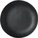 Carlisle 5310738 Ridge Dinner Plate, 10.5" Black Melamine, Matte Finish, NSF Certified, 212°F 1 image