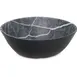 Carlisle 5310872 Ridge Bowl, 6" (22 oz) Gray Melamine Matte, Resistant, Dishwasher Safe 212°F 1 image