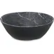 Carlisle 5311072 Ridge Bullion Bowl, 4" 8‑oz Gray Melamine, Stain‑Resistant, Dishwasher Safe, NSF 2 image
