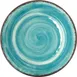 Carlisle 5400115 - Mingle™ 11" Round Plate, Blues, Melamine, Dishwasher Safe, BPA‑Free, NSF 2 image