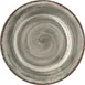 Carlisle 5400118 Mingle™ Dinner Plate, 11" Swirl Design, Smoke Gray Melamine, NSF, BPA‑Free 2 image