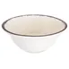 Carlisle 5400453 Mingle™ Ice Cream Bowl, 27 oz (7"), Footed Melamine, Dishwasher Safe, BPA‑Free, NSF 1 image