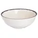 Carlisle 5400553 Mingle™ Plastic Bowl, 6" Diameter, 17‑18 oz, Beige Melamine, Swirl, NSF Certified 1 image