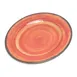 Carlisle 5400752 Mingle™ Bread & Butter Plate, 7" Round Orange Melamine, Rim, BPA Free 1 image