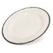 Carlisle 5400753 Bread & Butter Plate, 7" Round Beige Melamine, Rim, Dishwasher Safe, NSF Certified 1 image