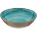 Carlisle 5401915 Mingle™ Cereal Bowl, 8" Diameter, 20-23 oz, Blue Melamine, Stackable 1 image