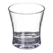 Carlisle 560907 Alibi™ Rocks Glass, 9 oz Clear SAN Plastic, Dishwasher Safe, BPA‑Free 1 image