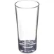 Carlisle 561407 Alibi™ 14 oz Clear SAN Plastic Beverage Glass - Dishwasher Safe, BPA‑Free 1 image