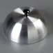 Carlisle 60103 Grill Basting Cover, 6" dia., Aluminum, Bakelite Knob, Dishwasher Safe 1 image