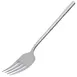 Carlisle 60202 Terra Cold Meat Fork, 12"L, Slotted, Stainless Steel, Hammered Mirror Finish 1 image