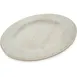 Carlisle 6400106 - Grove Plastic Dinner Plate, 11" Diameter, Wide Rim, Melamine, NSF Certified 1 image