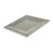 Carlisle 6402218 - Grove Square Plate, 10.5" Smoke Gray Melamine, Dishwasher Safe, NSF, BPA Free 1 image