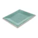 Carlisle 6402315 Grove Square Plate, 8.5" Blue Melamine, Stain & Chip Resistant, NSF, BPA‑Free 1 image
