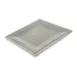 Carlisle 6402318 Square Dinner Plate, 8.5" Gray Melamine, Dishwasher Safe, Resistant, NSF, BPA Free 1 image