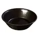 Carlisle 652403 - 9" Round Basket, Black Polypropylene, Dishwasher Safe, Made in USA 1 image