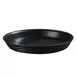 Carlisle 652603 - 12" Round WeaveWear™ Basket, Black Polypropylene, Dishwasher Safe, NSF Certified 1 image