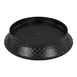 Carlisle 652703 WeaveWear™ Platter, 10-3/8" Top / 8-1/2" Base x 2" H, Black Polypropylene, USA 2 image