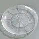 Carlisle 695607 - Petal Mist® 9" Clear Plate, Scalloped Edge, NSF Certified - 1/Each 1 image