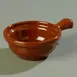 Carlisle 700628 Soup Bowl, 4" Diameter, 8‑Oz Capacity, SAN Exterior, Brown, Stackable, Dishwasher Safe 1 image
