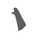 Carlisle 800FG24-BK San Jamar BestGuard Oven Mitt, 24", Kevlar, Black, Fire Retardant, 1 Pair 1 image