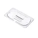 Carlisle 84029 Contact Lid, GN 1/3, Notched, Polycarbonate Clear, Dishwasher Safe - HACCP Compliant 1 image