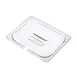 Carlisle 84038 Araven Contact Lid, GN 1/2, Notched, Polycarbonate, Clear, Dishwasher Safe 1 image