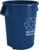 Carlisle 841032REC14 Plastic Recycling Receptacle / Container 1 image