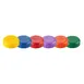 Carlisle 8573CLC - EZ‑Kleen 24 oz Squeeze Bottle, Color Mix, Single Tip, BPA‑Free, Safe - 1/Pack 1 image