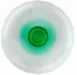 Carlisle 8573N Squeeze Bottle Cap, Clear/White Standard Top, Single Tip EZ‑Kleen® Nozzle - 1/Pack 1 image