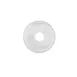 Carlisle 8573NS - EZ‑Kleen Squeeze Bottle Cap, 12 & 16 oz Clear/White, BPA‑Free NSF, Top Tip - Case 2 image
